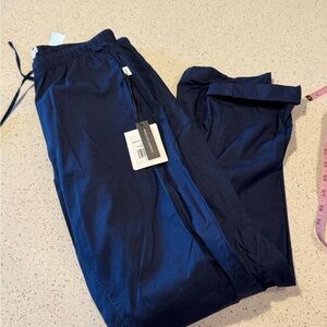 Onia Men's Small Poplin Lounge Pants 30Wx30L Navy Blue Pants Retail $75 NWT